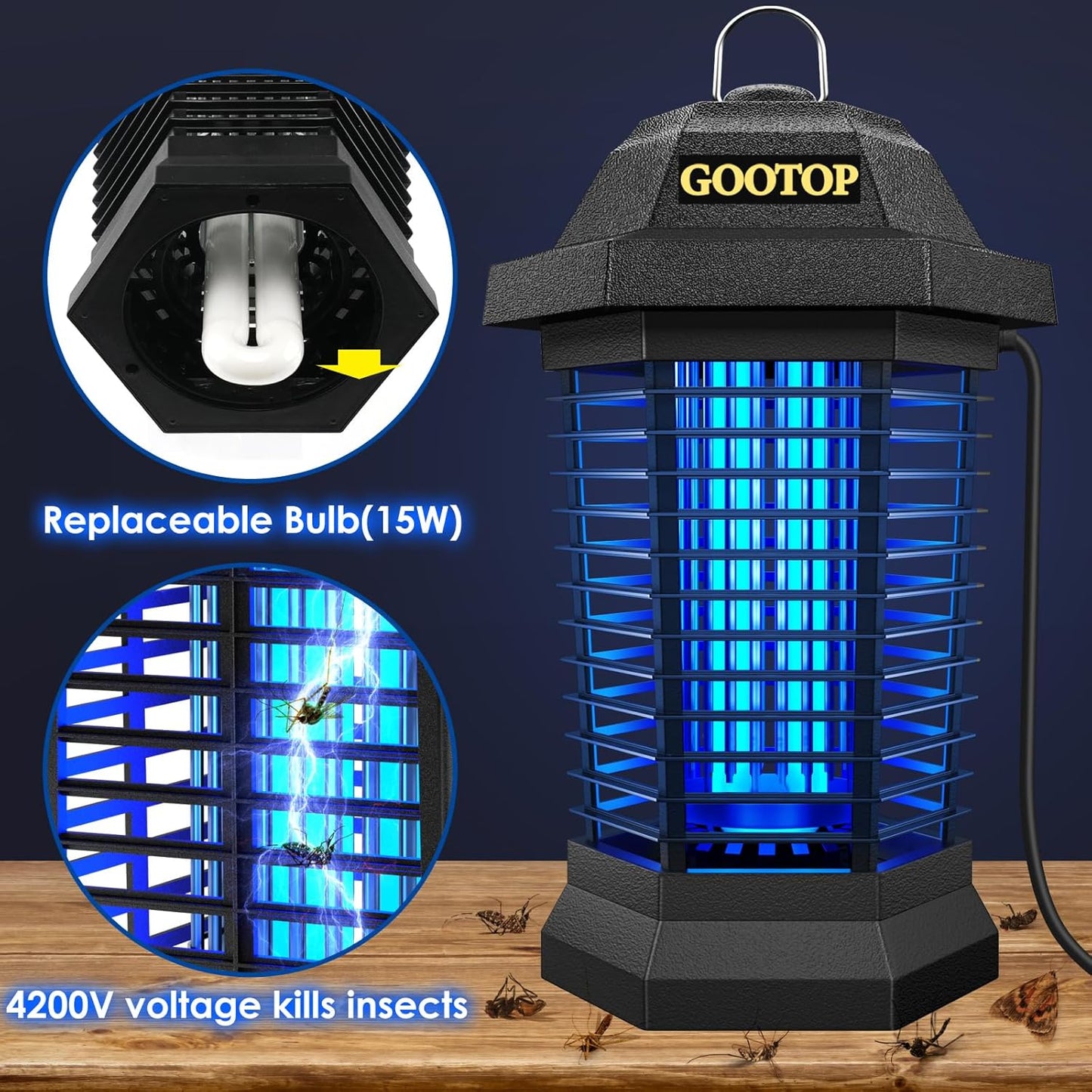GOOTOP Bug Zapper Outdoor