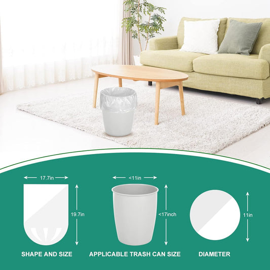 Magesh 4 Gallon Trash Bag, 105pc