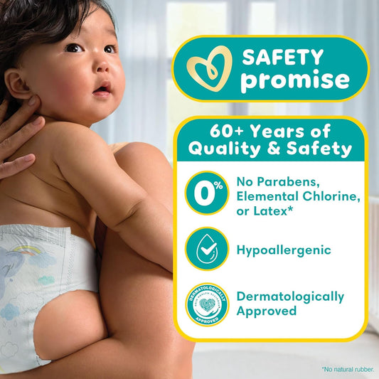 Pampers Baby Diapers - Swaddlers - Size 2, 186 Count